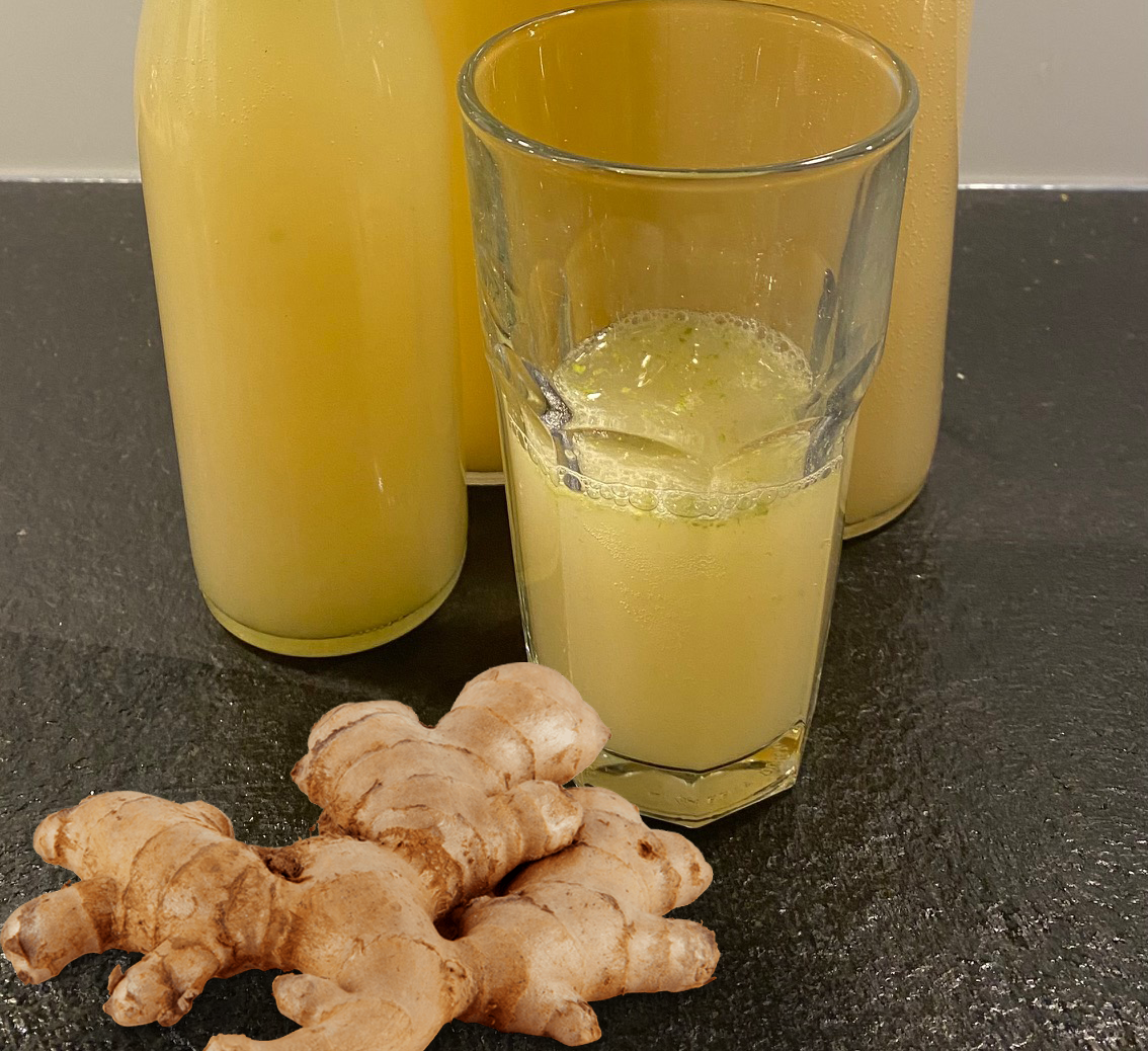 Ingwer Getränk - Gingerbeer