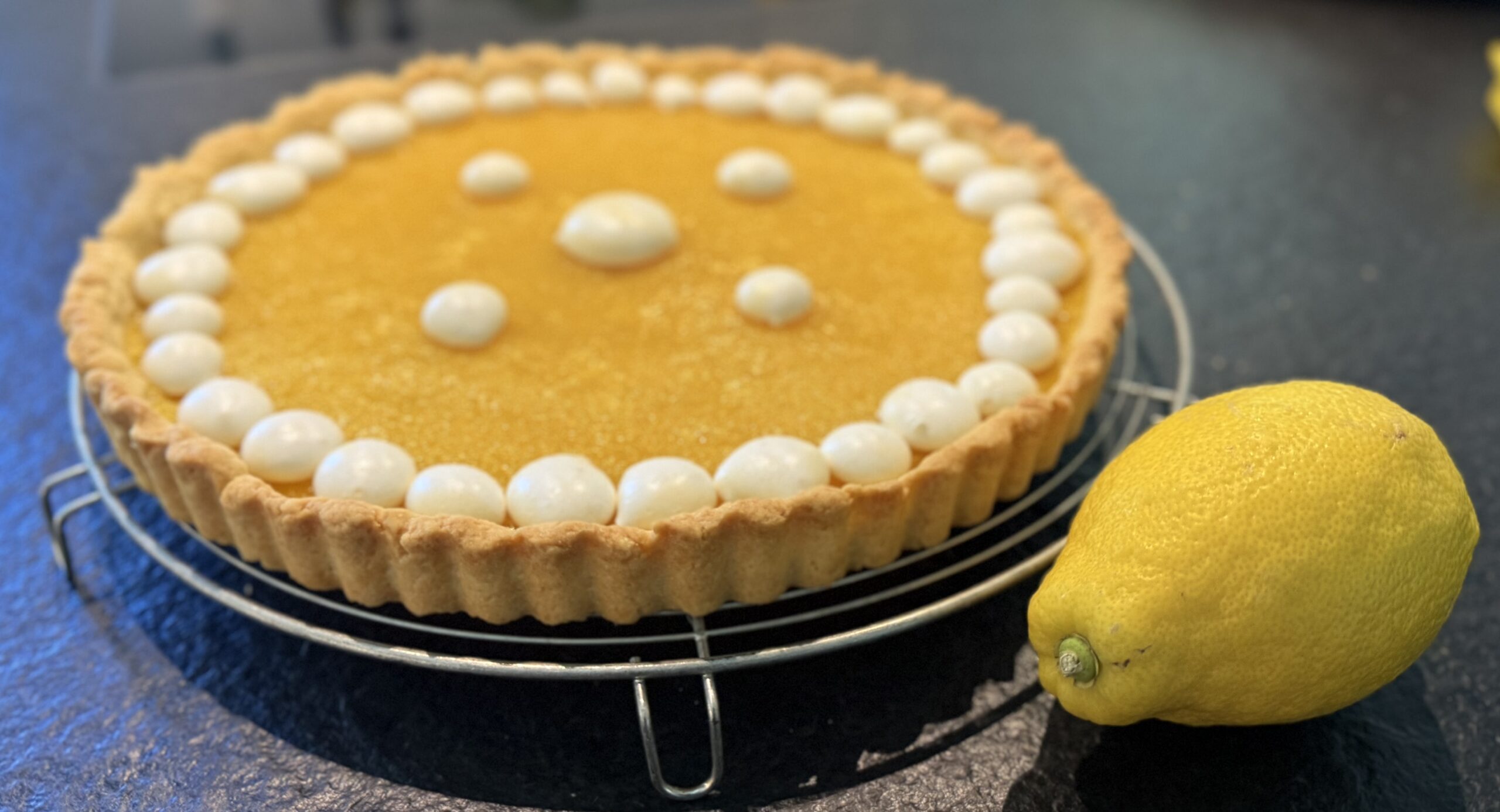 Zitronen Tarte - Ein erfrischender Nachtisch