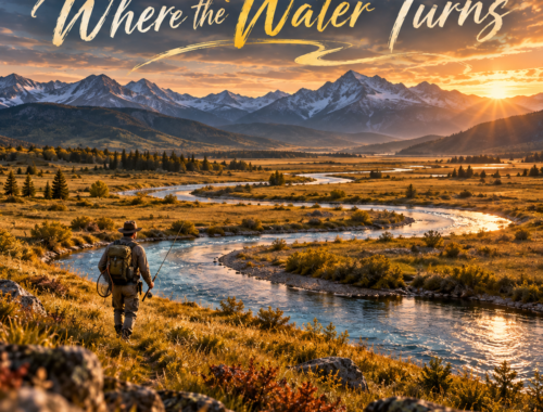where the water turns